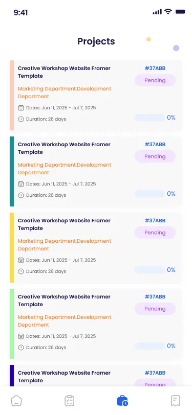 Project Lists